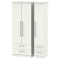 Tall Triple 2 Drawer + Drawer Robe