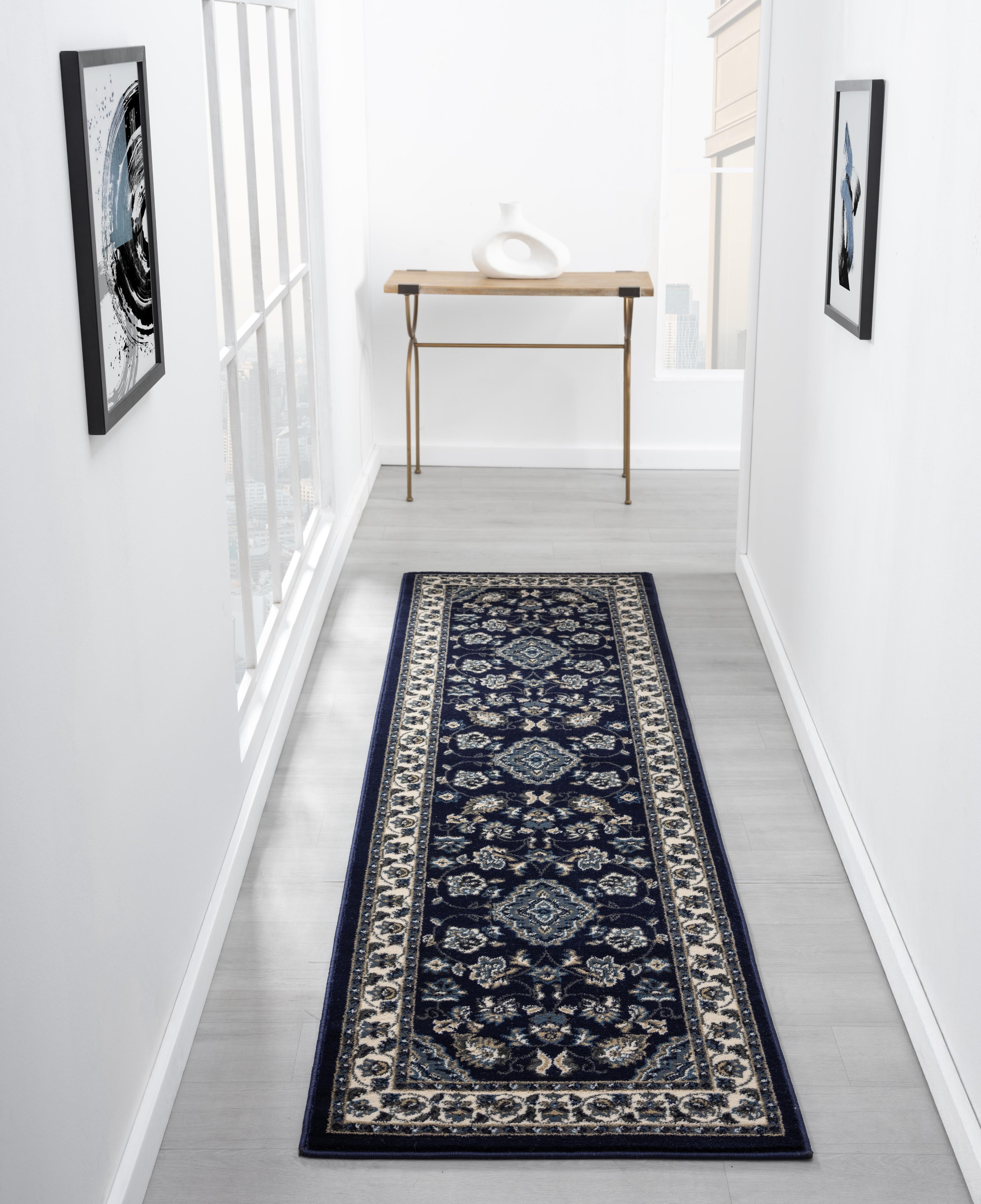 Sherborne Traditional Navy Rug