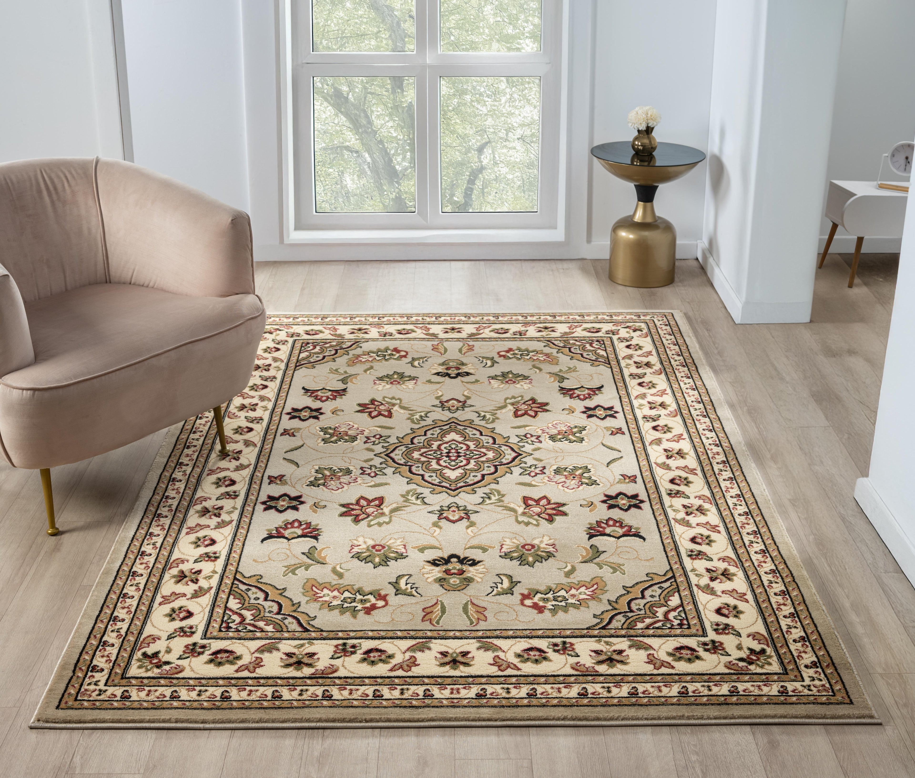Sherborne Traditional Beige Rug