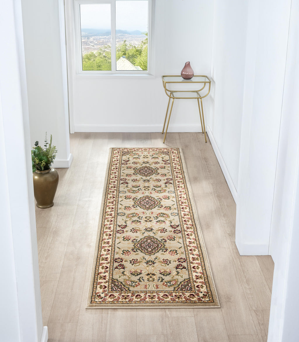Sherborne Traditional Beige Rug