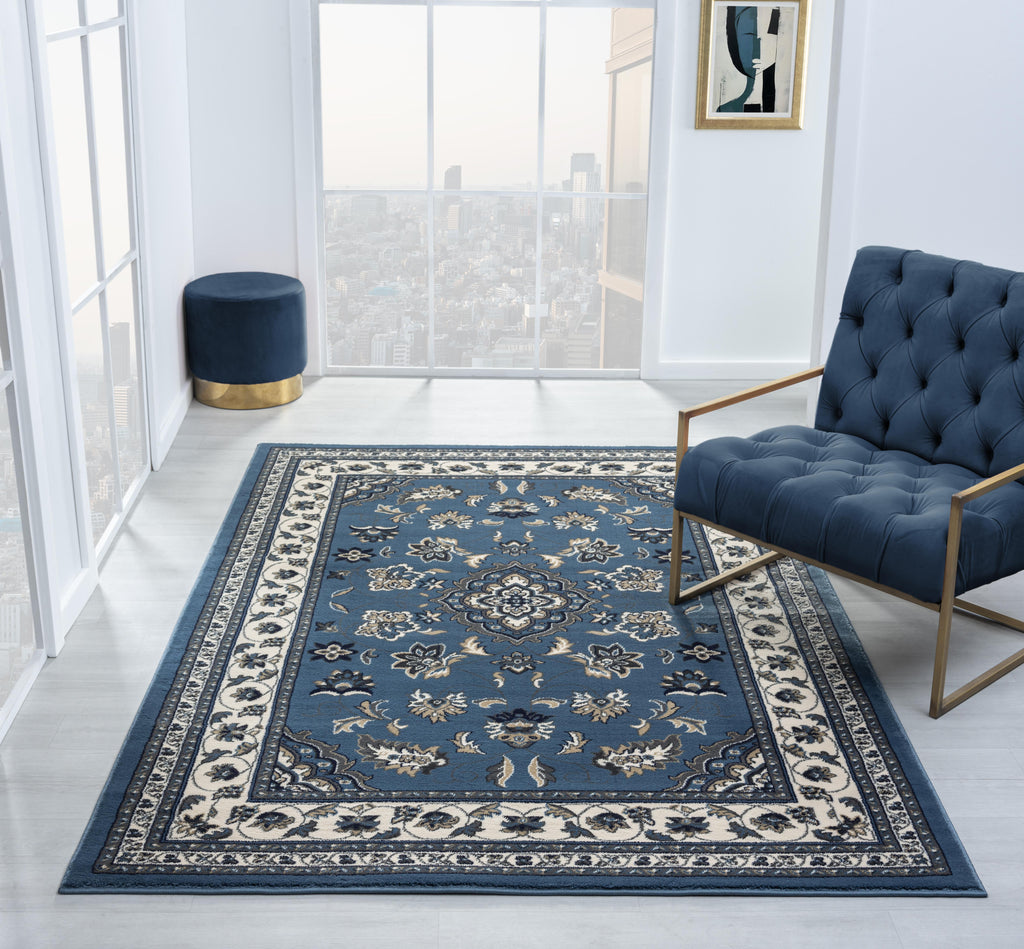 Sherborne Traditional Blue Rug