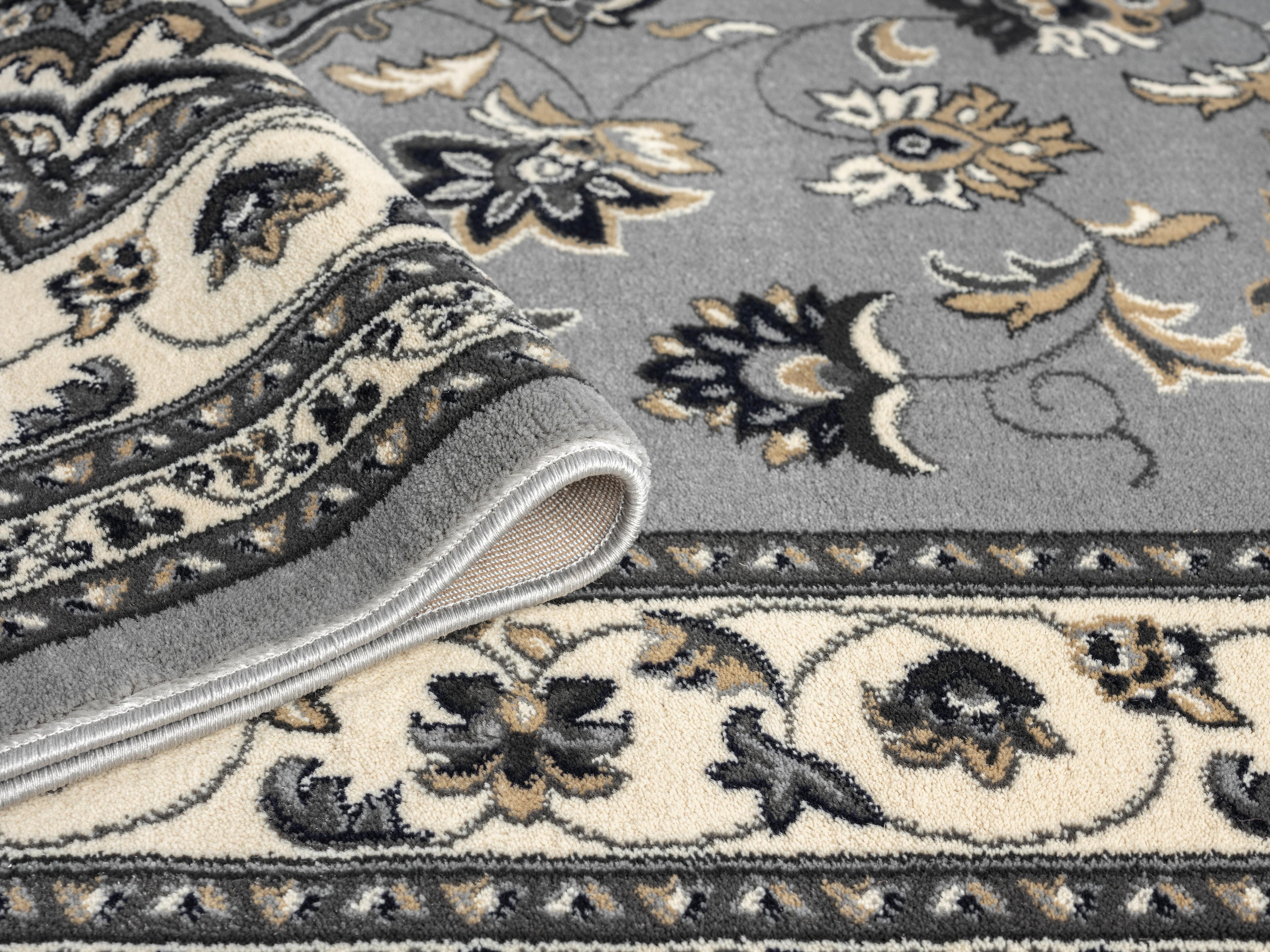 Sherborne Traditional Grey Rug