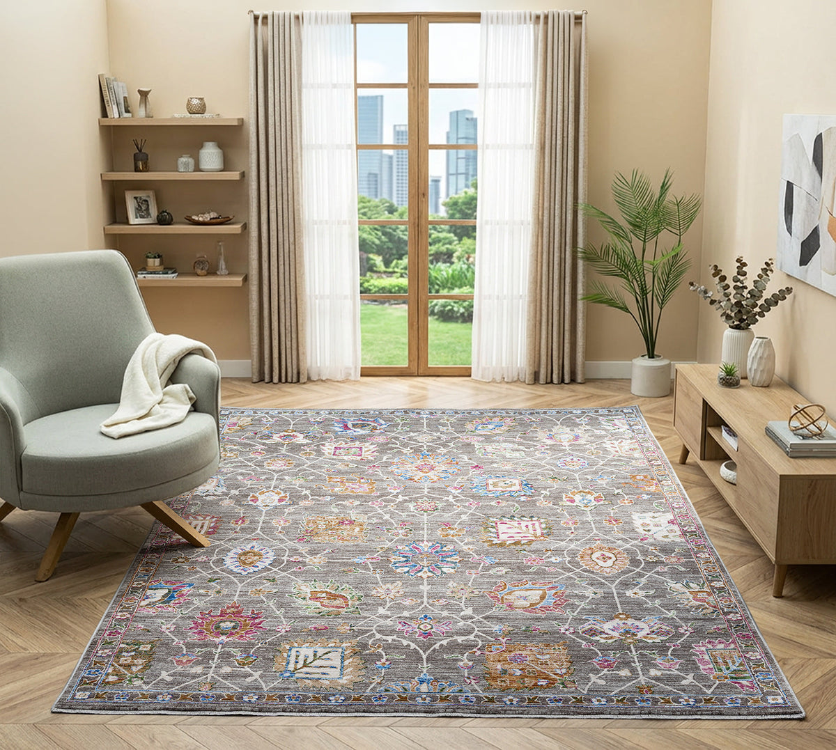 Sojourn Wold Multi Rug