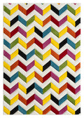 Spectra Carved Coral Multi Rug