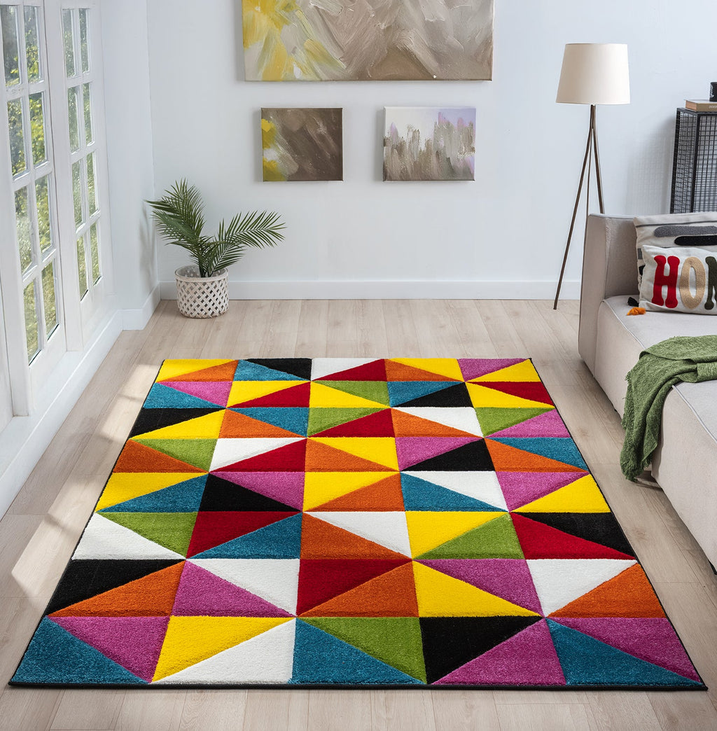 Spectra Carved Destin Multi Rug