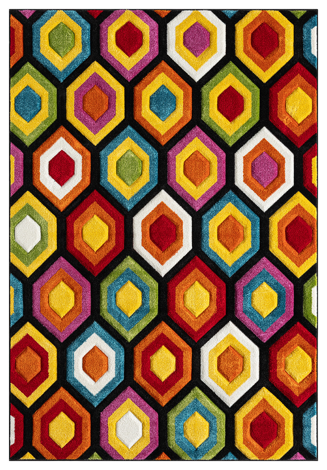 Spectra Carved Marco Multi Rug