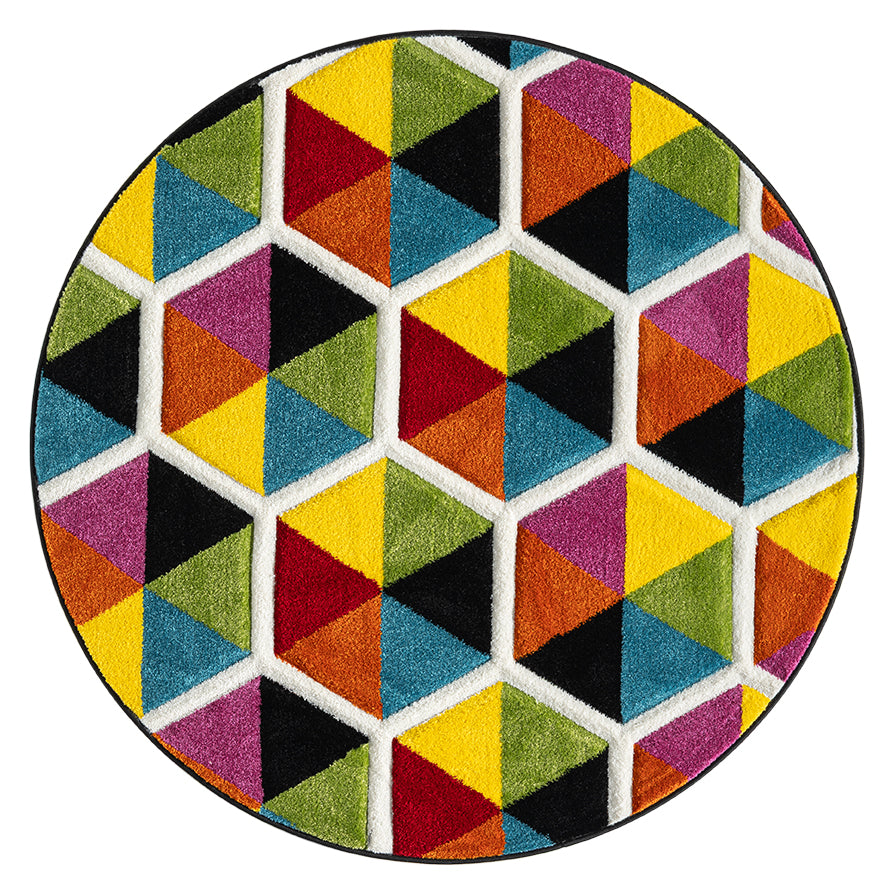 Spectra Carved Sanibel Multi Rug