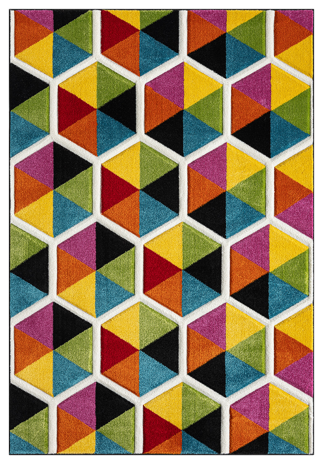 Spectra Carved Sanibel Multi Rug