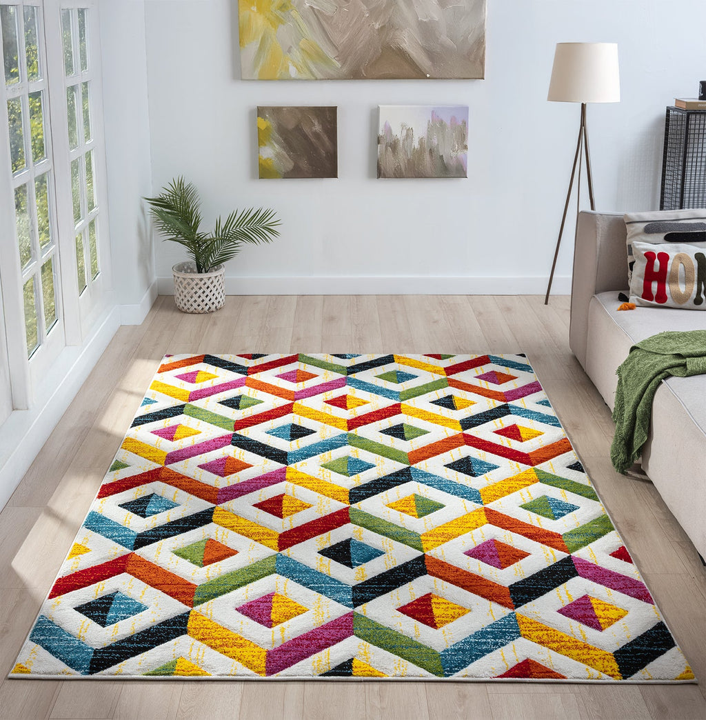 Spectra Carved Sarasota Multi Rug