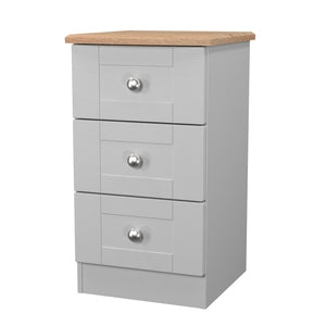 3 Drawer Bedside