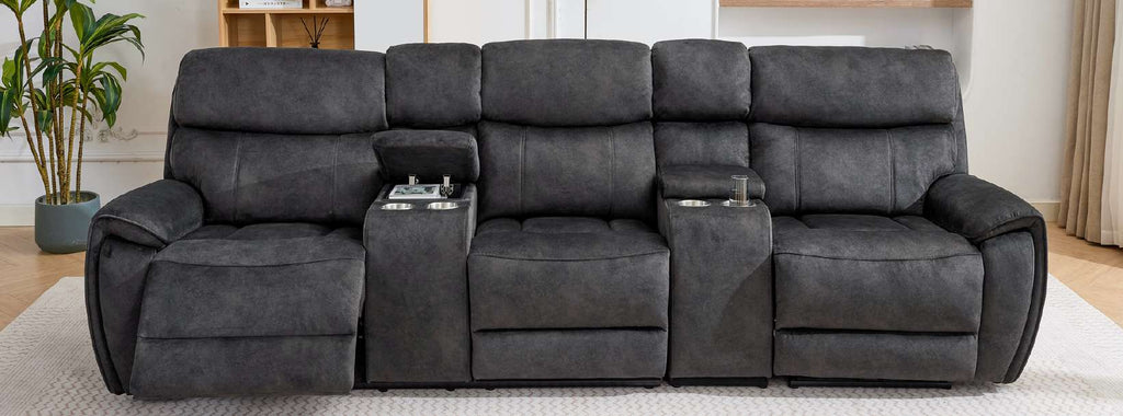 Seville Graphite cinema style seating