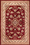 Sherborne Traditional Red Rug