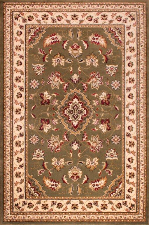 Sherborne Traditional Green Rug
