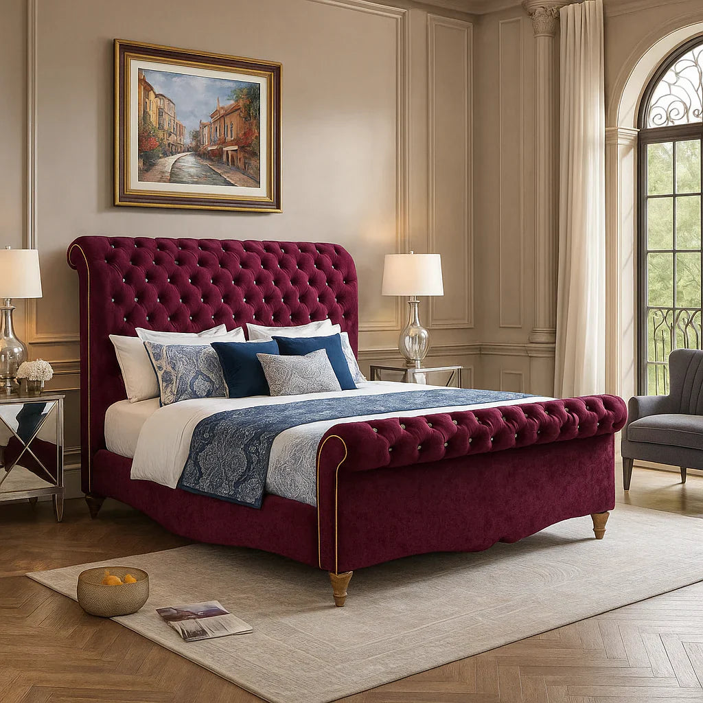 Sleigh Bed