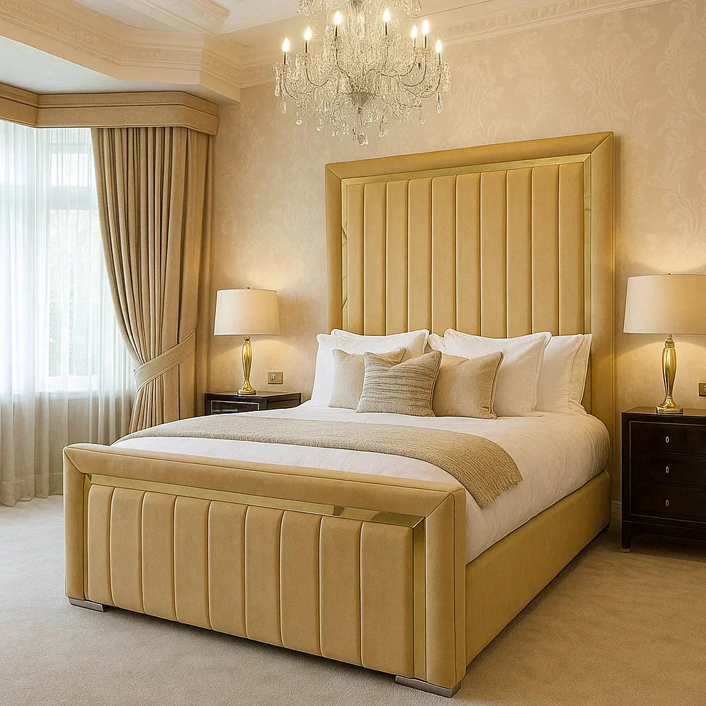 Stylo Mirrored Bed