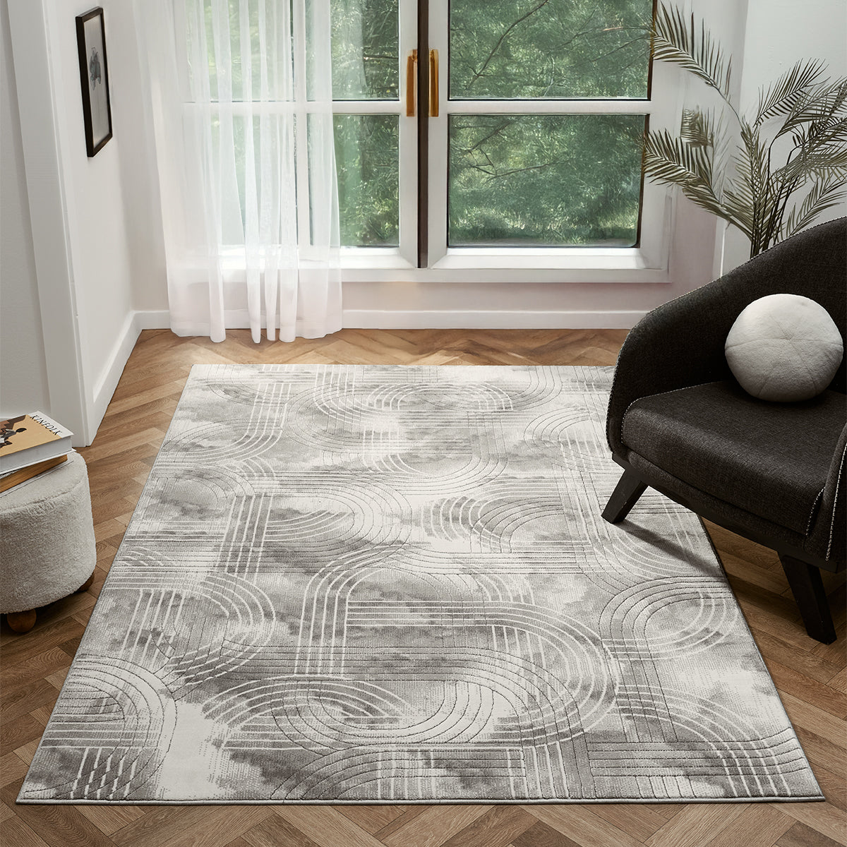 Petra Tulum Grey Rug