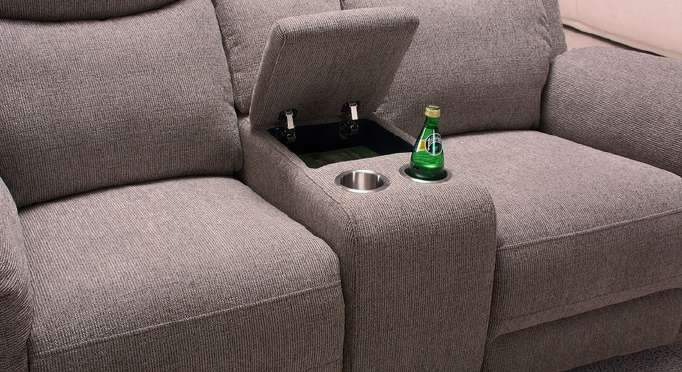 Tamla Taupe recliner suite