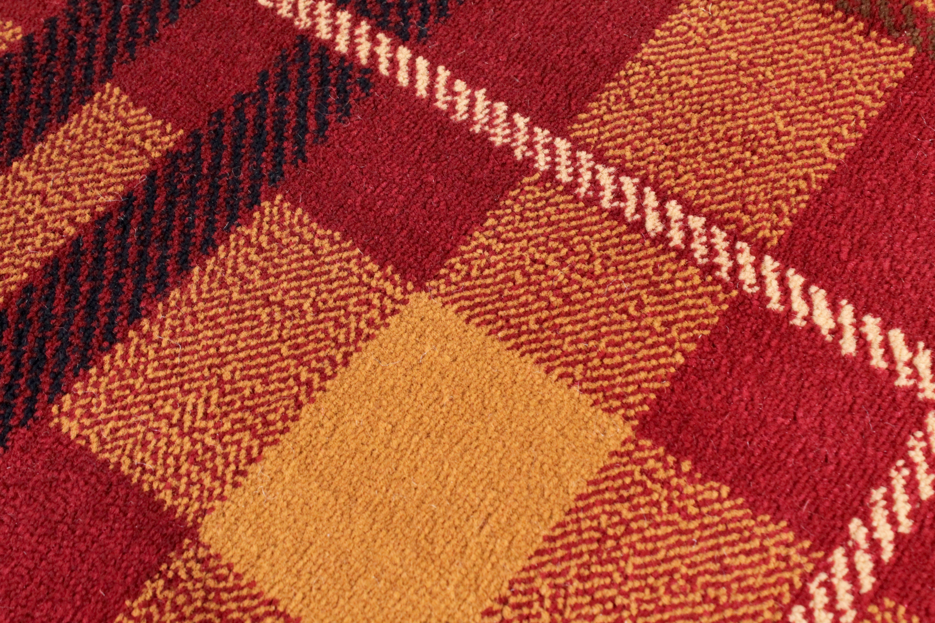 Tartan Check Red Rug