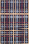 Tartan Check Blue Rug