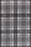 Tartan Check Grey Rug