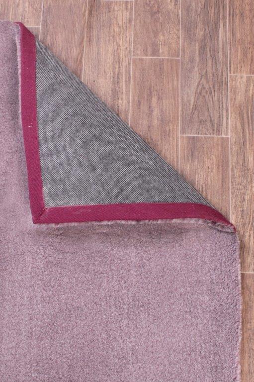 Tipped Luxe Fur Plain Amethyst Rug