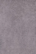 Tipped Luxe Fur Plain Grey Rug
