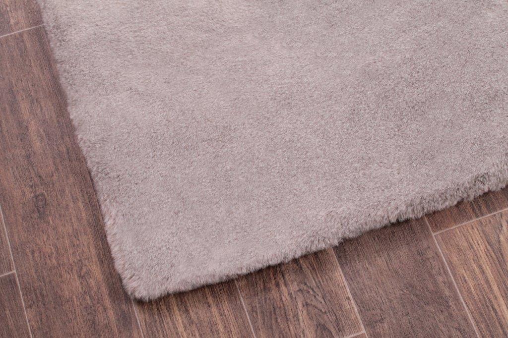 Tipped Luxe Fur Plain Mink Rug