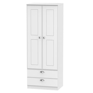 Tall 2ft6in 2 Drawer Robe