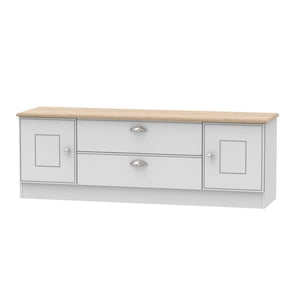 2 Door/2 Drawer Wide TV Unit
