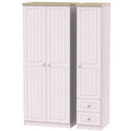 Triple Plain + Drawer Robe