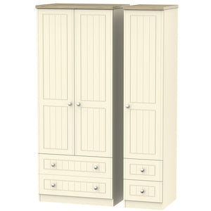 Triple 2 Drawer + Drawer Robe