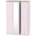Triple Mirror + Drawer Robe