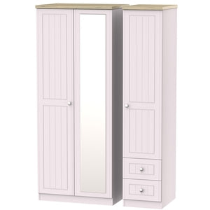 Triple Mirror + Drawer Robe