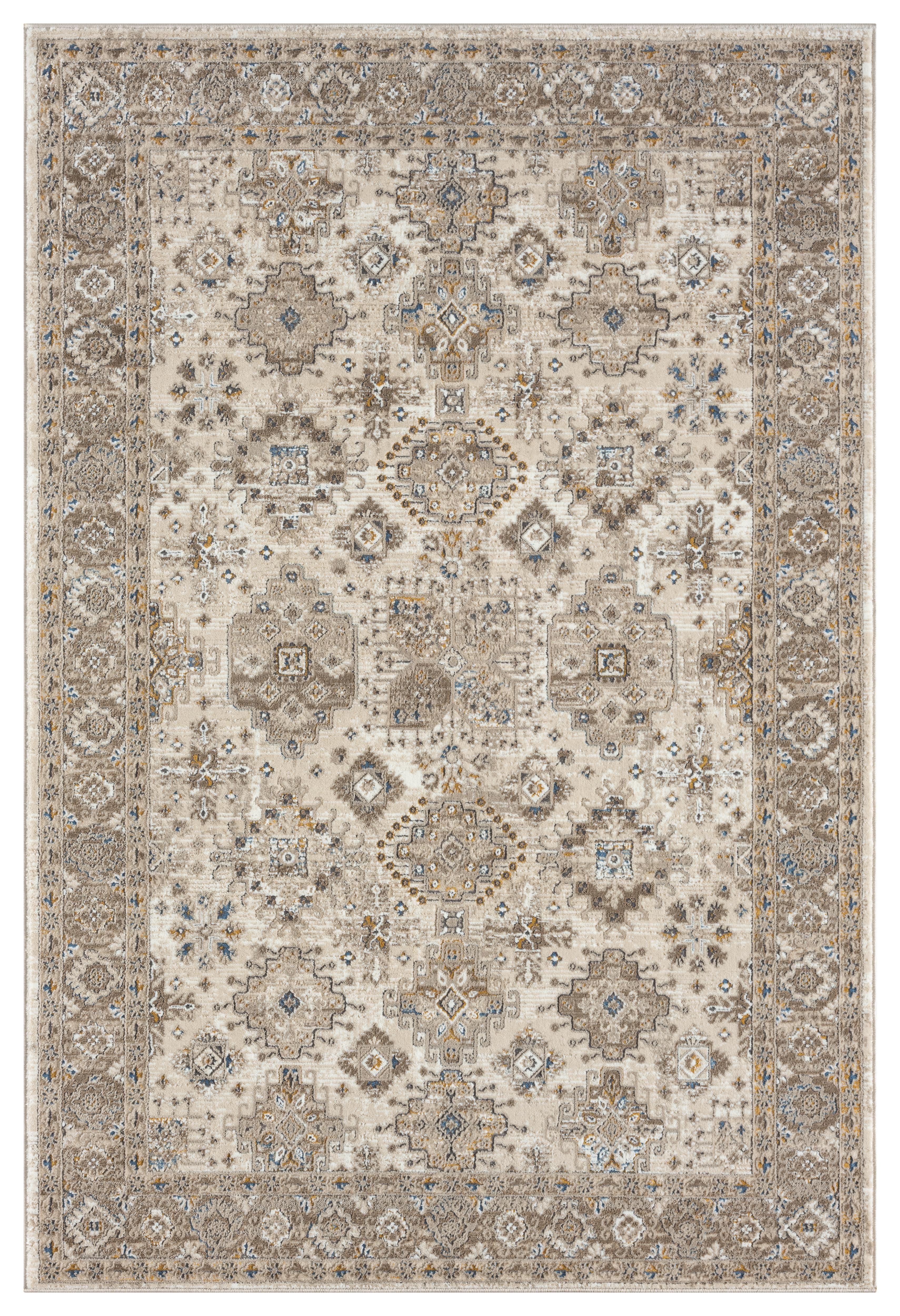 Vintage 550Aq Cream / Brown Rug