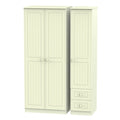 Triple Plain + Drawer Robe