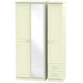 Tall Triple Mirror + Drawer Robe