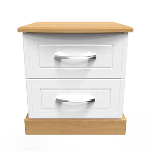 2 Drawer Bedside Cabinet