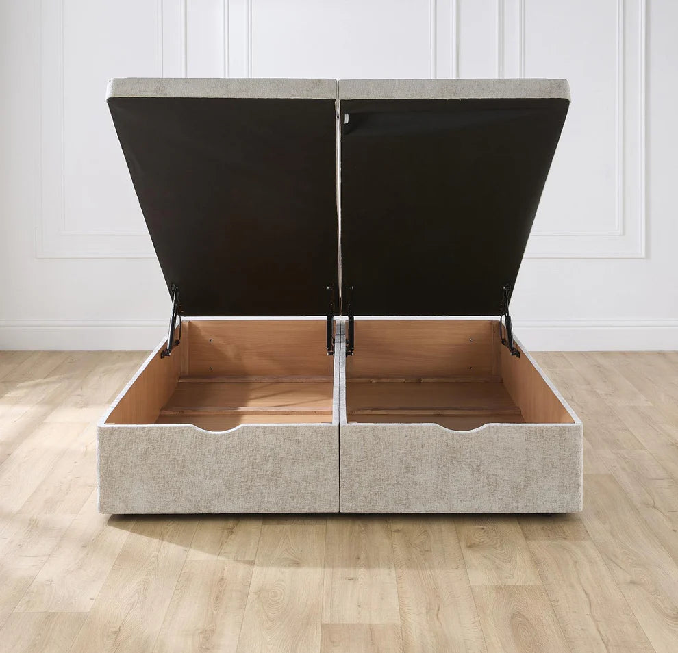 Kirkland Ottoman Front Opening Divan Set & 24" Headboard Package Deal