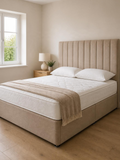 Albert Divan Set & 24" Headboard Package Deal – in a bedroom