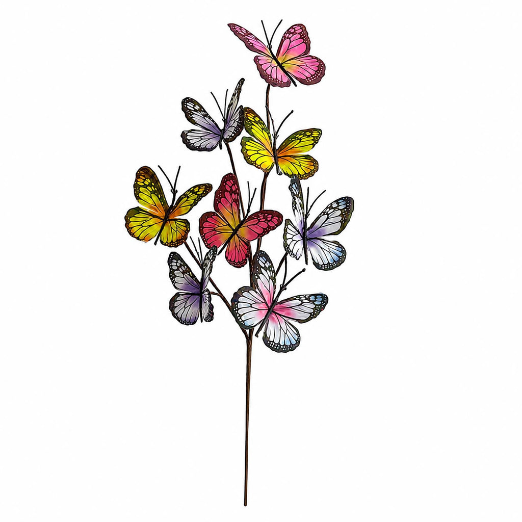 Pack of 6 x 53cm Artificial Easter Butterfly Sprays
