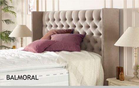 Balmoral Winged Floor Standing Headboard