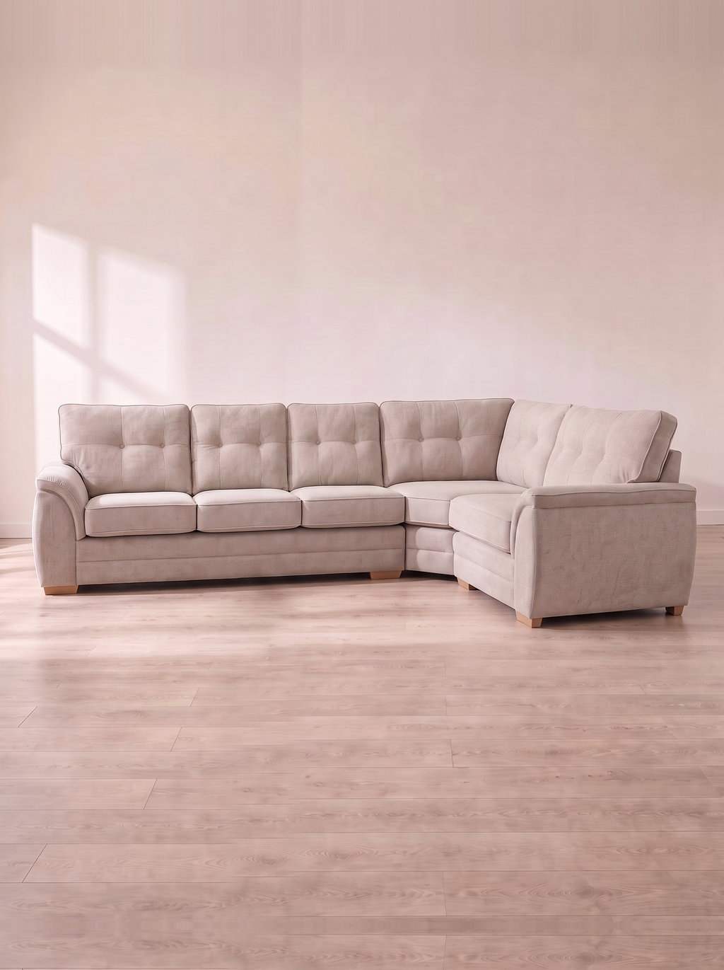 Bella 3 Corner 1 Sofa – front view