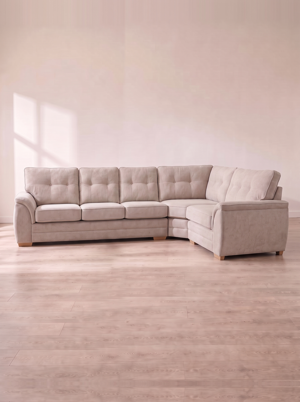 Bella 3 Corner 1 Sofa – front view