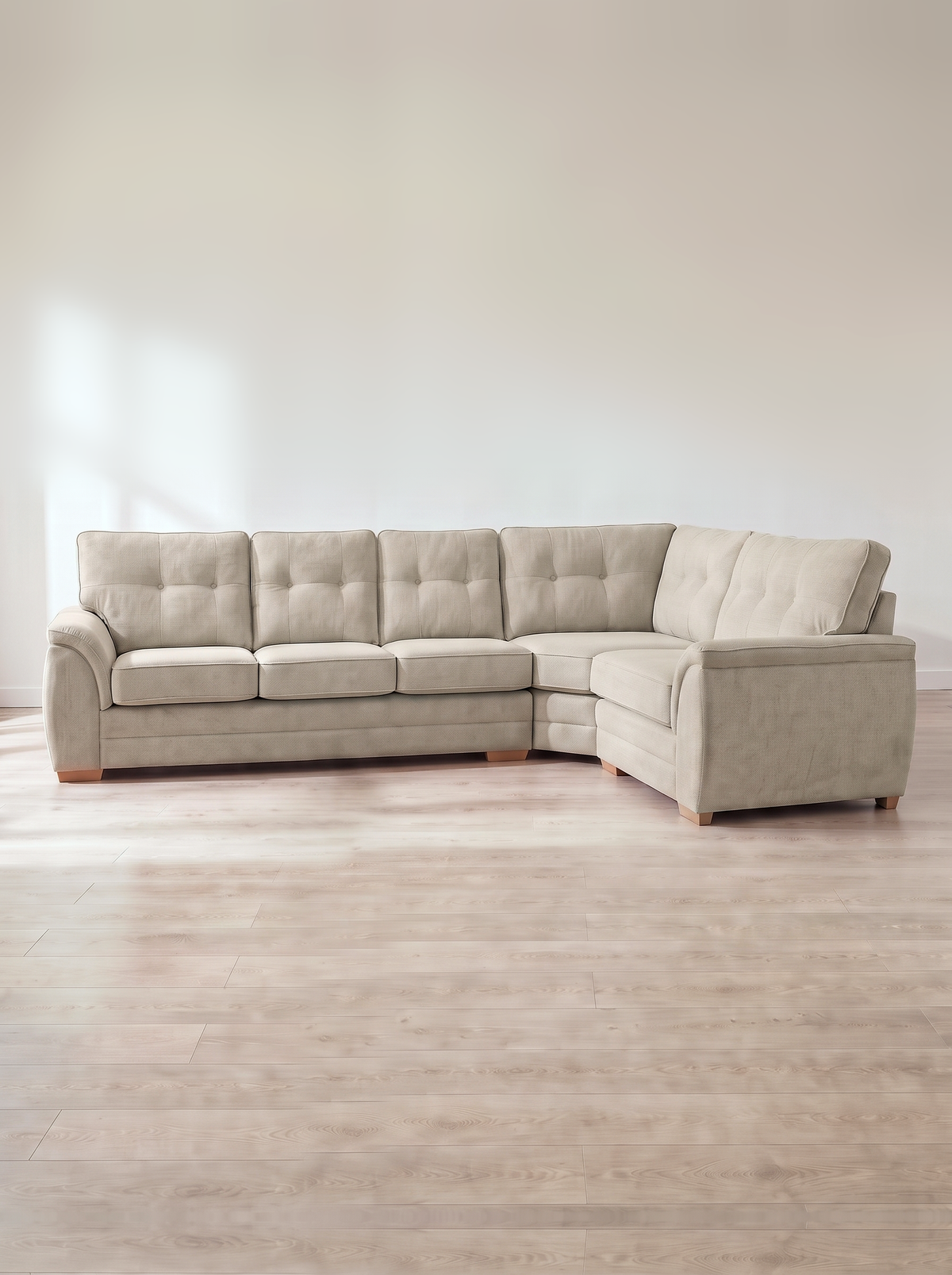 Bella 3 Corner 1 Sofa – front view