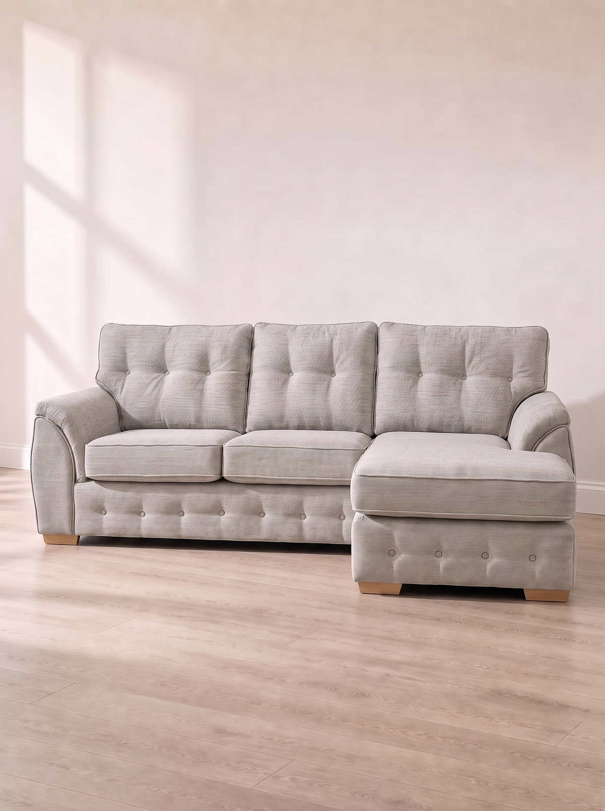Bella 4 Seater Sofa (Lounger) – front view
