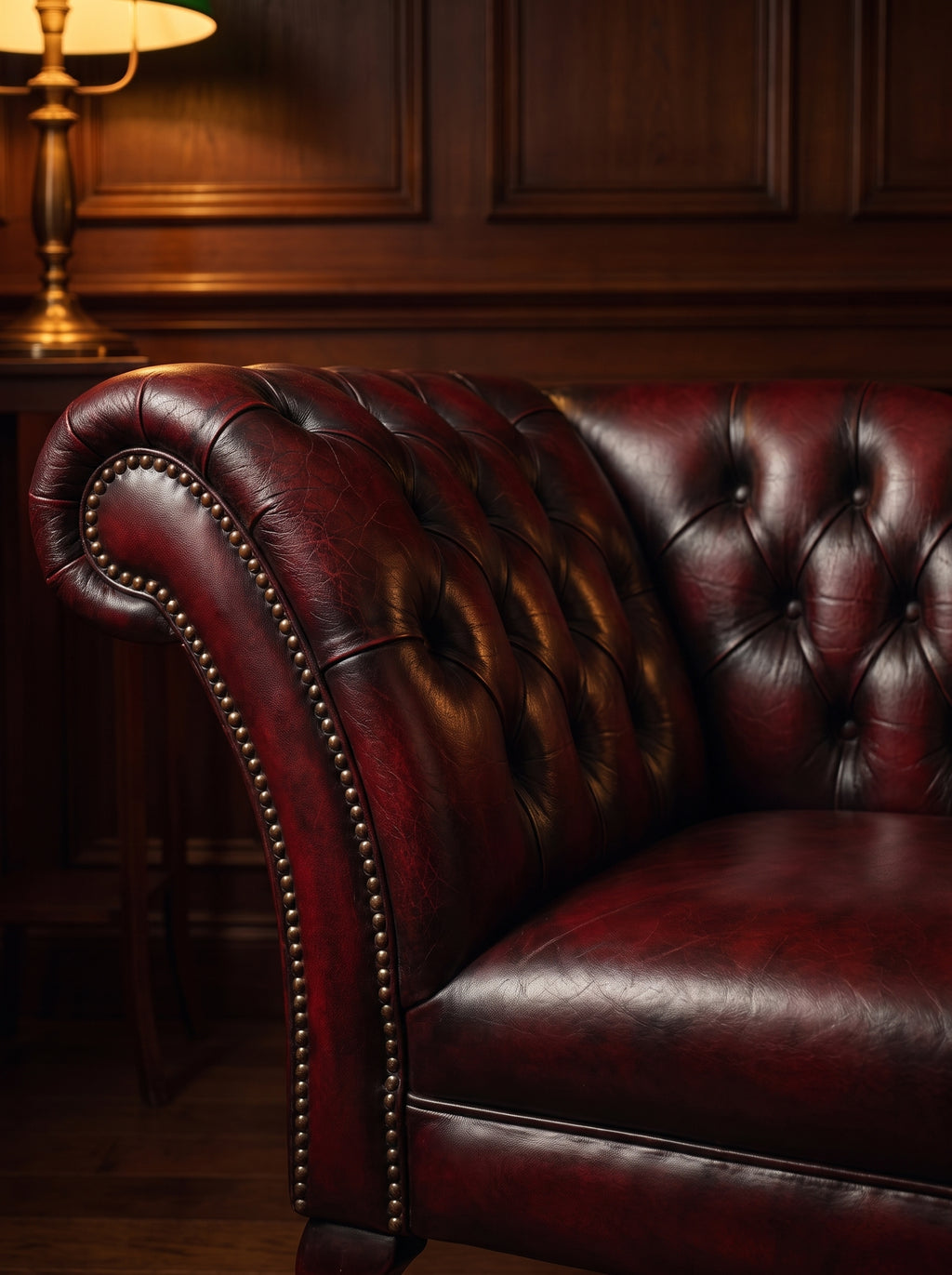 Bruichladdich Chaise Lounge – buttoning detail