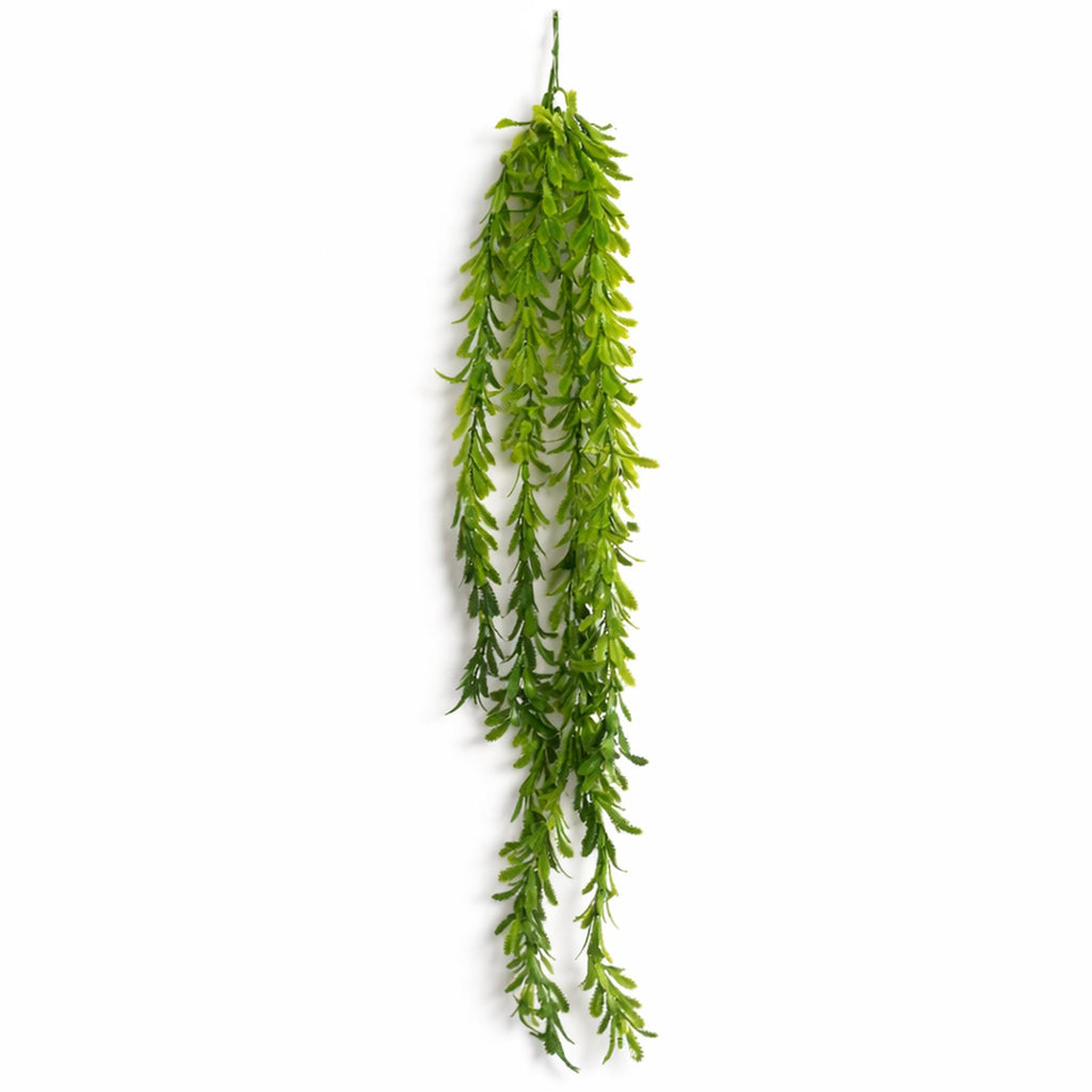 80cm Artificial Trailing Fern Style Hanging Plant Faux Greenery Vine