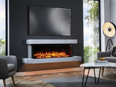 Lomond Deep - Wall Mounted (i1250D) Concrete c/w Grey sides 1750mm (69”)