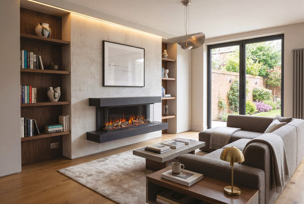 Katell Cento Luminosa electric fireplace