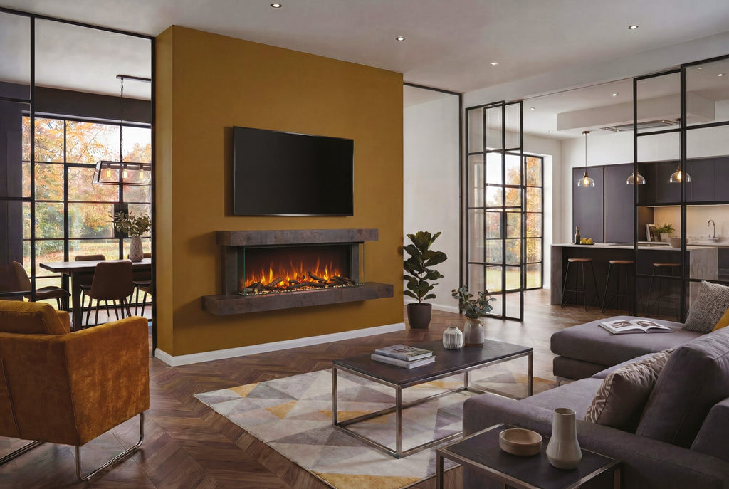 Katell Cento Slim electric fireplace